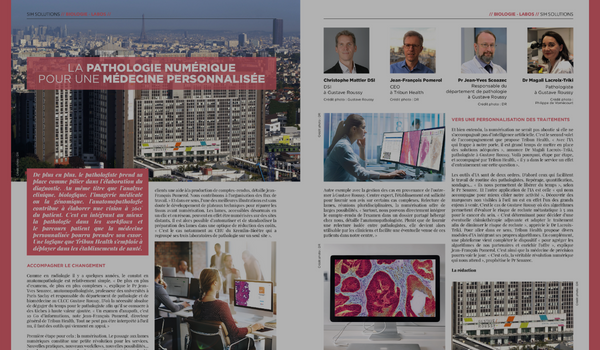 Digital pathology for a personalised medicine at Gustave Roussy